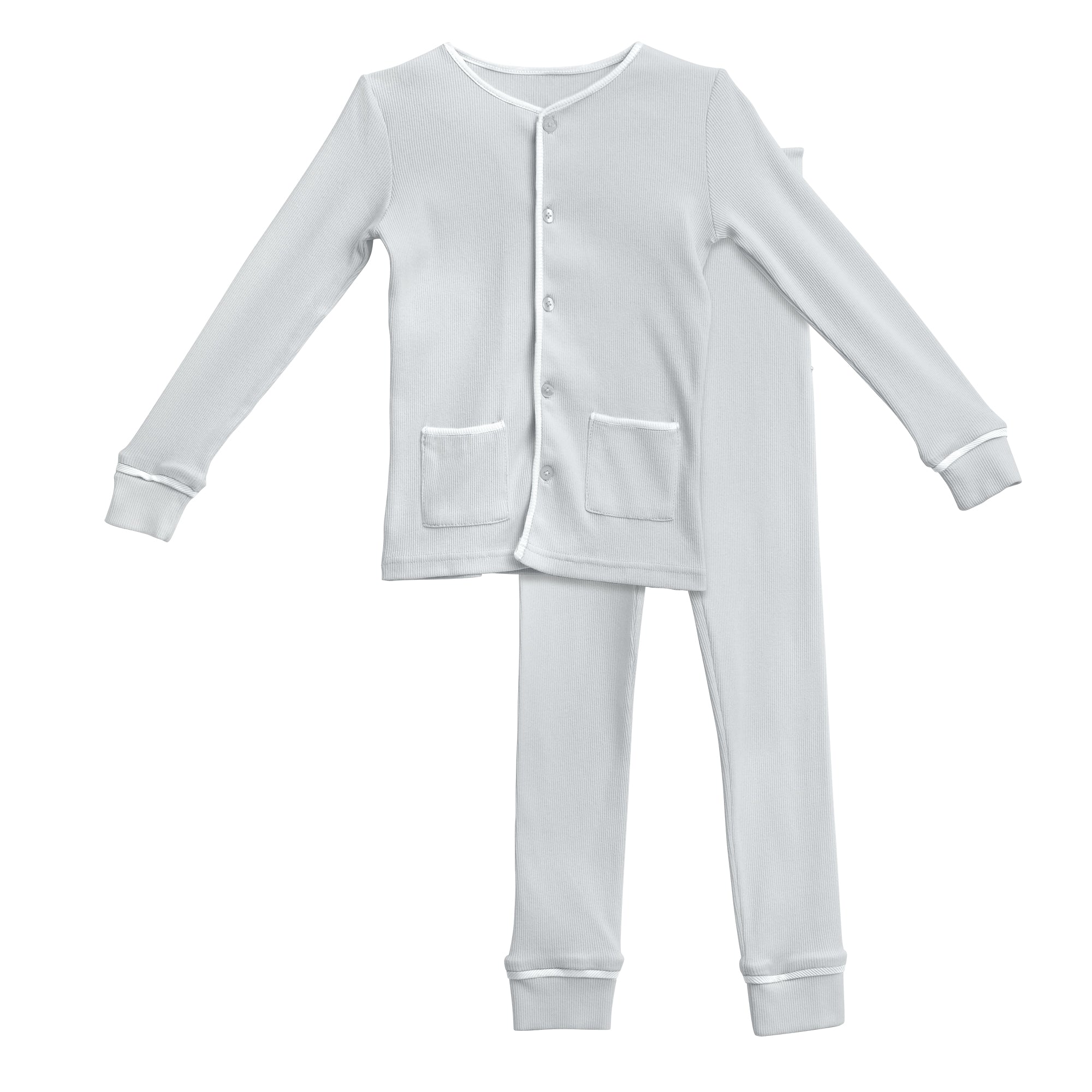 Grandpa Loungewear Pants: Oyster Mushroom