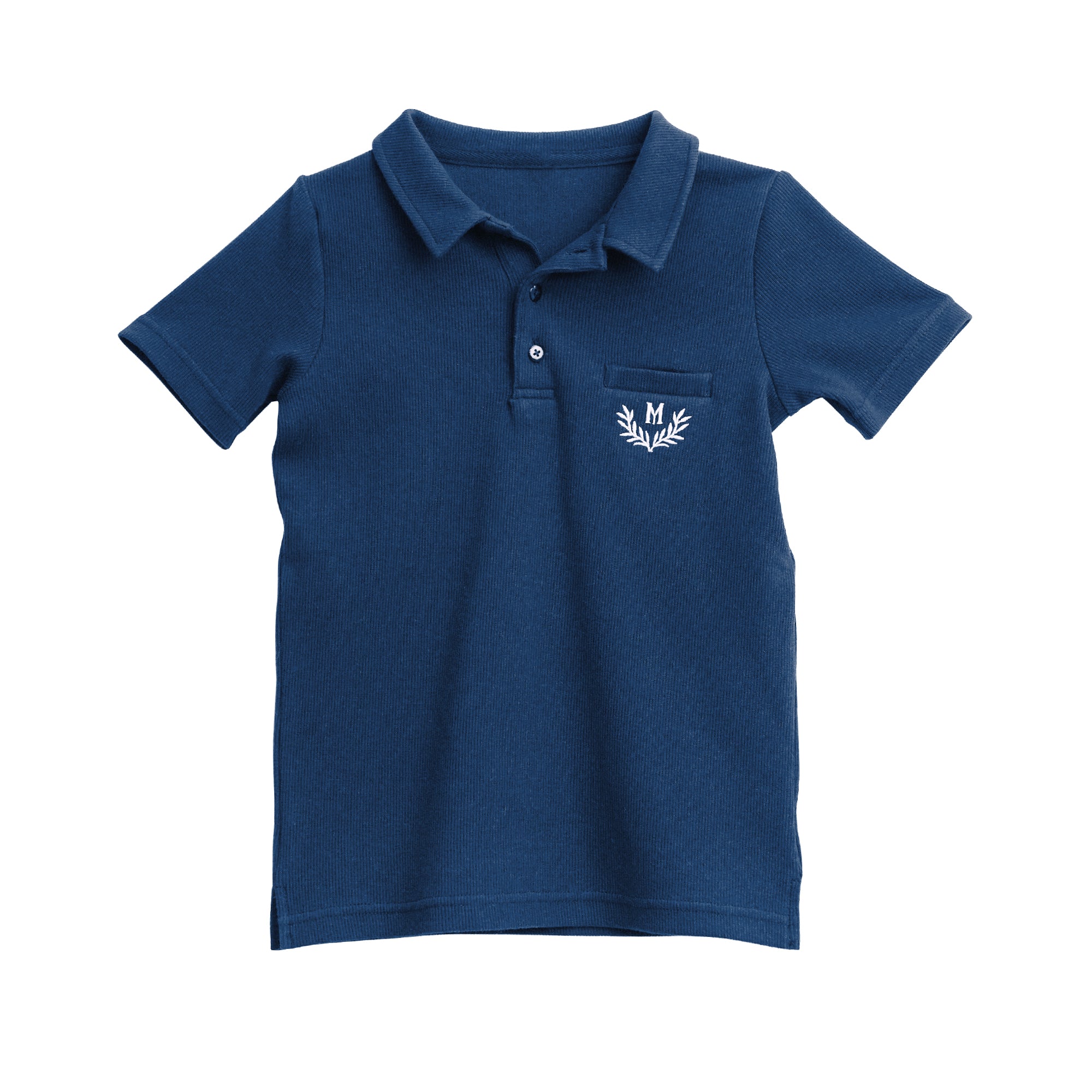 Basic Boys Knit Stretch Polo Short Sleeve Shirt