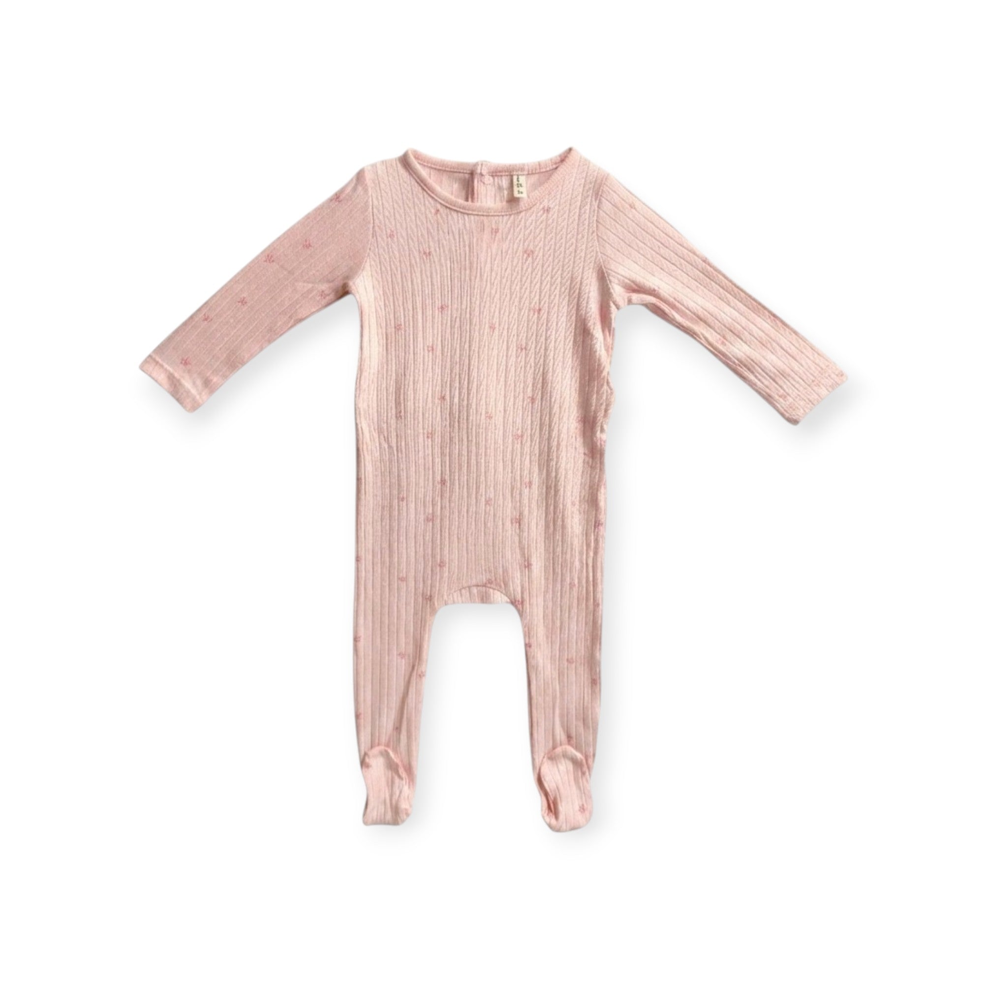 Leaf Print Pajama Onesie