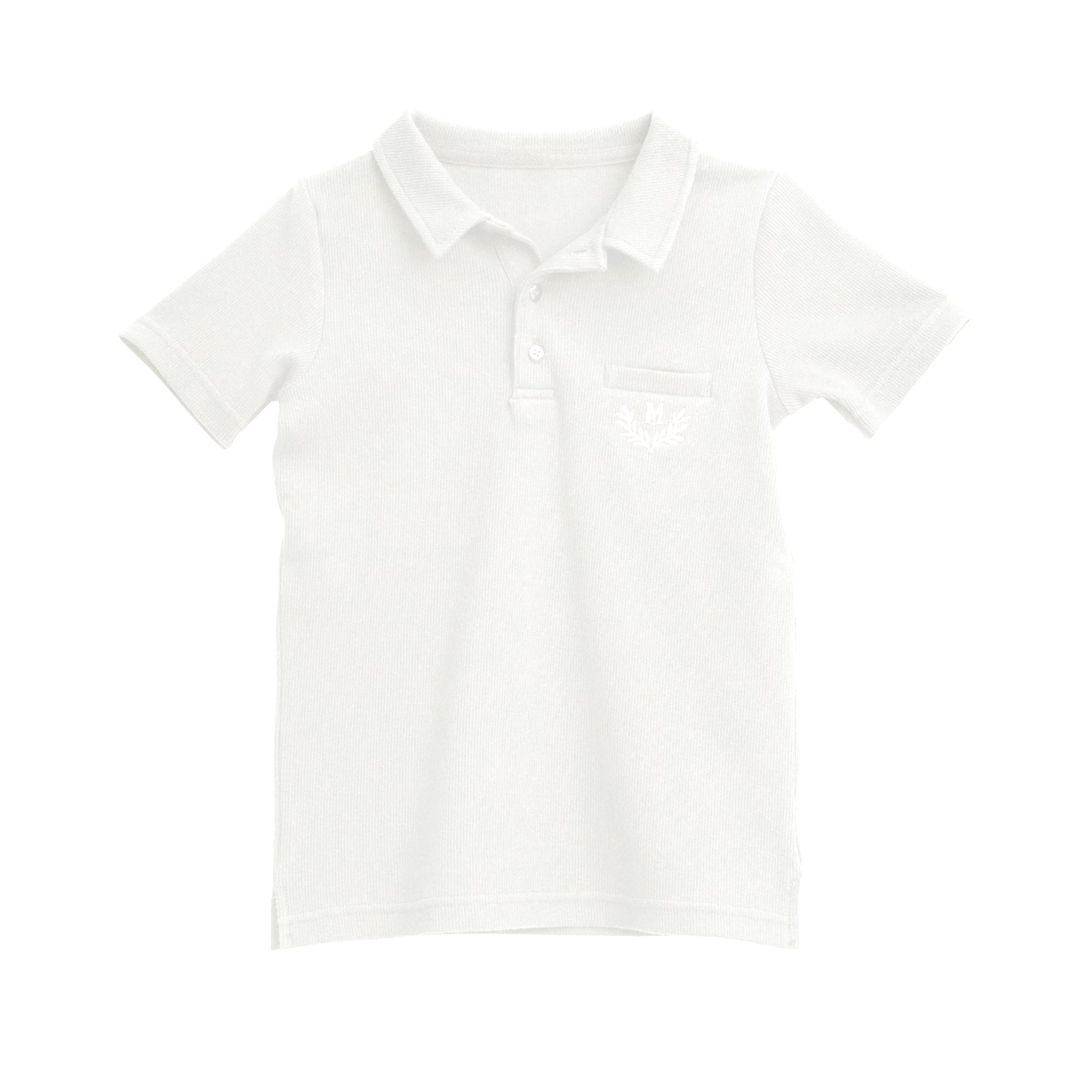 Basic Boys Knit Stretch Polo Short Sleeve Shirt