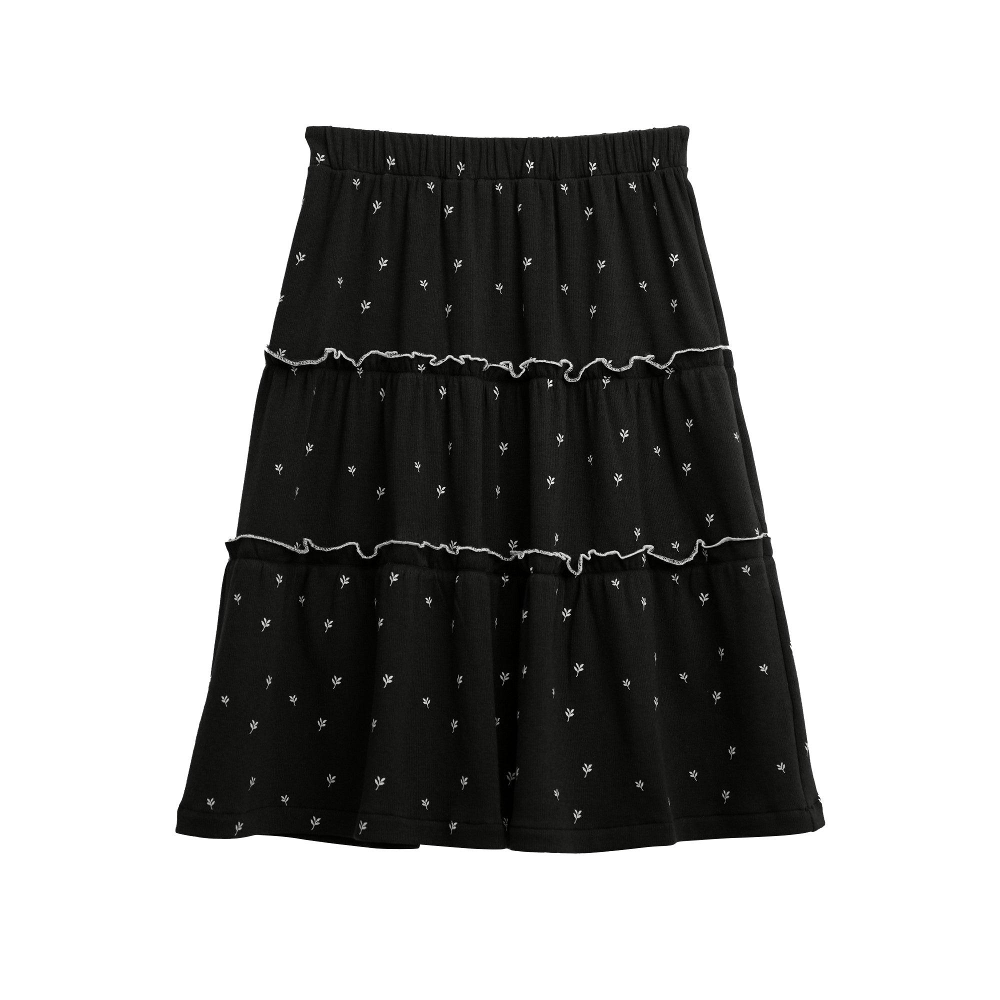 Merrow Ruffle Tiered Skirt