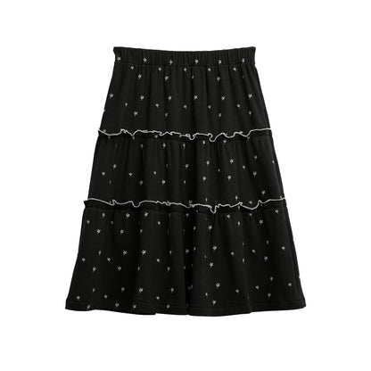 Merrow Ruffle Tiered Skirt
